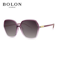BOLON 暴龙 太阳镜2020年多边形框时尚眼镜女款偏光墨镜BL5032C30