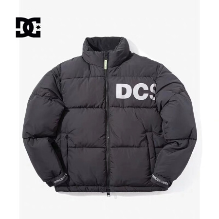 DCSHOECOUSA PADDED 19 冬季新款男士运动蓬松棉衣夹克外套 5410J901 黑色-BLK M