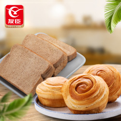 友臣手撕面包500g牛可可黑麦吐司420g