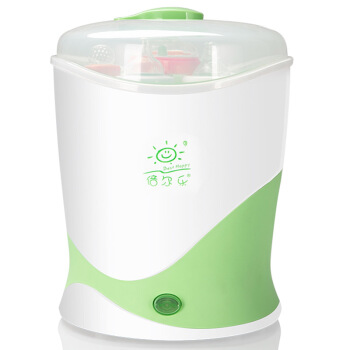 倍尔乐（Bearo）奶瓶消毒器 大容量高温蒸汽消毒锅HB-308T 草绿色