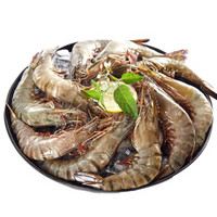 信豚活冻黑虎虾（大号）ASC认证 越南原装进口350g/盒 生鲜 火锅 烧烤食材