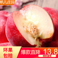 【现摘发货】新鲜桃子水蜜桃青白桃毛桃  新鲜水果 京东生鲜 2.5kg