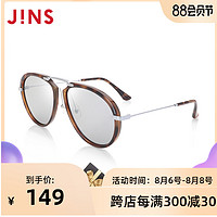 JINS睛姿19款TR90轻量框蛤蟆框女式太阳镜墨镜防紫外线URF19S035