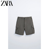 ZARA 新款 男装 工装款夏季休闲短裤 06861324801