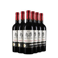 【也买酒】法国进口拉昂城堡珍藏干红葡萄酒超级波尔多750ml*6 整箱装