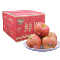 【苹果红了】现摘头茬苹果高山富士丑苹果 酸甜脆苹果 带箱约5斤70#以上中果