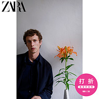 ZARA【打折】 男装 格子泡泡纱教练款夹克外套 07380655401