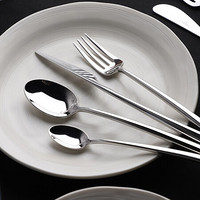 Cutipol葡萄牙餐具MEZZO魅竹镜面银网红正餐刀叉勺三件套餐套 18-10不锈钢日常家用 送礼 正餐刀