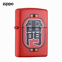 ZIPPO 之寶 防風煤油打火機不含油 和風提燈-雷門 送男女友生日禮物禮品