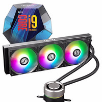 英特尔（Intel）i9-9900K盒装CPU+LIANLI 极圈360黑一体水冷CPU散热器套装