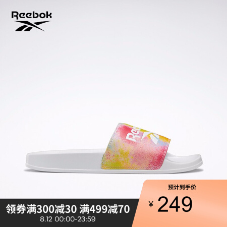 Reebok锐步 运动经典 CLASSIC SLIDE男女凉鞋拖鞋FY5353 FY5353_彩色 45.5