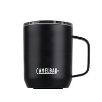 2020年新款驼峰（CAMELBAK）美国350ml办公室马克杯男女不锈钢保温杯泡茶杯子咖啡杯带手柄 黑色350ml