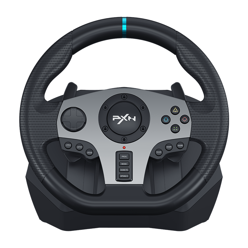PXN 莱仕达 V9赛车游戏方向盘900度汽车模拟器pc PS4 switch游戏机开车电脑模拟驾驶欧洲卡车地平线5欧卡2