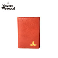 VIVIENNE WESTWOOD(薇薇安威斯特伍德) 奢侈品 包包西太后卡包护照包 深红色