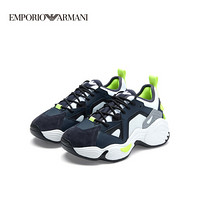EMPORIO ARMANI阿玛尼奢侈品20春夏男士休闲鞋 X4X286-XM243 NAVYWHITE-N982 6