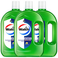 Walch 威露士 多用途消毒液衣物家居多用途非84次氯酸消毒水 青檸1Lx3+松香170ml+60mlx2