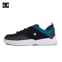 DC SHOES 新款撞色拼接干爽透气休闲运动滑板鞋 ADYS100573 黑夹色-BNG 43