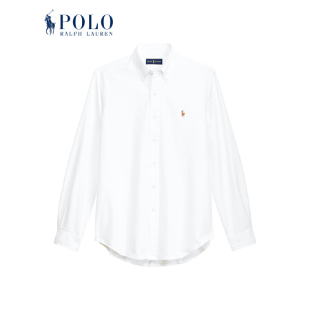 RALPH LAUREN 拉夫劳伦男装 2020年夏季经典版型衬衫12511 100-白色 M