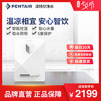 Pentair/滨特尔 家用管线机壁挂式超薄速热直饮机 温热两用饮水机