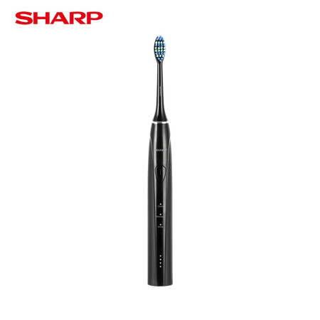 夏普（SHARP）超声波电动牙刷  成人全自动学生情侣款感应充电DO-KS40C 纤巧系列 泫雅黑