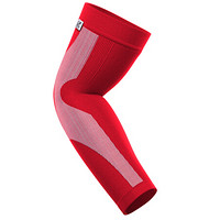 LP 护肘加长透气全臂套篮球羽毛球运动护臂套251Z 红色单只 S