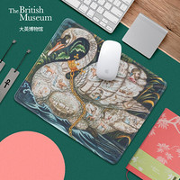 大英博物馆The British Museum 贵族游戏鼠标垫 天鹅印花鼠标垫桌垫键盘垫防水防滑