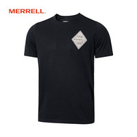 MERRELL迈乐男士 T恤JAMF26078 黑 S