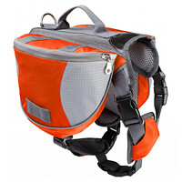 宠百思（PETBEST）宠物狗狗自背包驮包外出便携背包宠物用品 橙色 S-小型