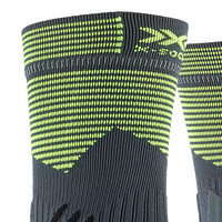 X-SOCKS 男女款骑行竞技运动袜 X-BIONIC Bike Race Socks -A 深灰/植物黄 42-44