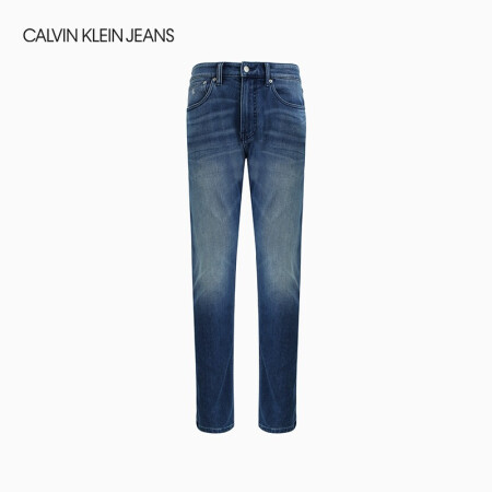 CK JEANS 2020秋冬 男装运动楔形板牛仔裤CK JEANS056 J316245 1A4-深蓝色 31