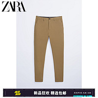 ZARA 新款 男装 舒适型修身休闲裤 00706532709