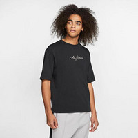 耐克Nike JordanT恤男士短袖圆领纯棉上衣CD5606 Blk 3XL