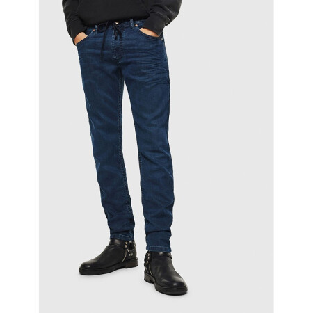 DIESEL迪赛牛仔裤男裤JoggJeans系列修身款00S8MK0688J Dark Blue 26
