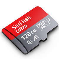 SanDisk 閃迪 128GB TF 存儲卡 U1 C10 A1 至尊高速移動版