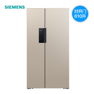 商品siemens西门子ka92ne03ti对开门冰箱610升