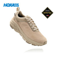 HOKA ONE ONE 男Challenger Gore-Tex 挑战者低帮皮面防泼水宽楦版 牛津黄/沙色 8/260mm