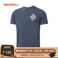 MERRELL迈乐男士 T恤JAMF26078 藏青 XL
