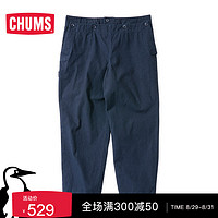 CHUMS/洽洽鸟 日系潮流户外 男款休闲长裤别致挡片直筒 CH03-1195