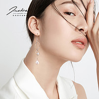 耳环2020年新款潮韩国气质网红长款个性设计感耳坠圆脸显瘦耳饰女