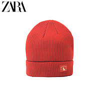 ZARA 新款 童装女童 标签装饰针织帽 07282749600