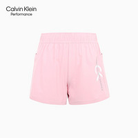 CK PERFORMANCE 2020秋冬新款 女装享动系列层叠运动短裤4WF0S893 695-粉色 XS