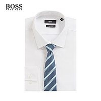 HUGO BOSS雨果博斯男士2020新品意大利制造再生面料条纹领带