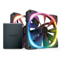 恩杰 NZXT AER RGB 2 140mm x2 风扇套装（内含HUE 2控制器一个）