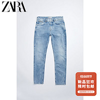 ZARA 新款 男装 PREMIUM 修身小脚牛仔裤 07215426436