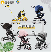小虎子遛娃手推车可折叠轻便双向婴儿推车四轮高景观儿童溜娃神器