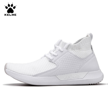 KELME 卡尔美 运动鞋女新款透气白色休闲鞋百搭防滑跑步鞋 66832200 白色 38
