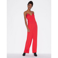阿玛尼（ARMANI EXCHANGE）女士简约时尚吊带连体裤长裤3GYA59-YNKFZ Red 12