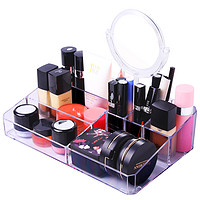 OHPK 欧邦克 亚克力化妆品口红唇釉粉饼收纳盒抽屉防尘透明精致多层叠加