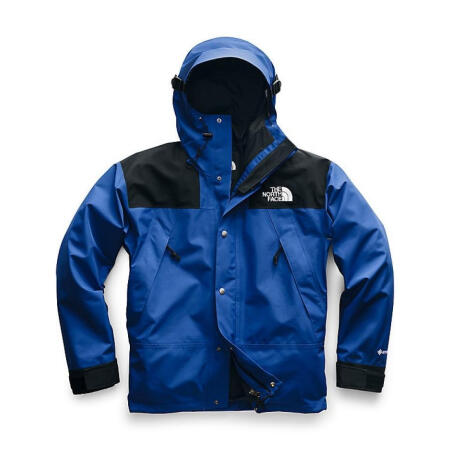 The North Face北面男款外套连帽拼色拉链夹克冲锋衣NF0A3XEJ TNF BLUE L