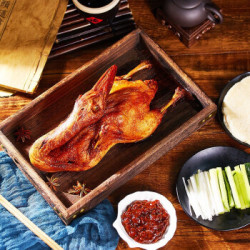 昊援食圣德正宗北京烤鸭1000g甜面酱200g
